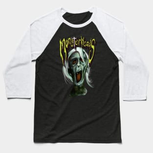 Zombie head. Baseball T-Shirt